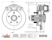 Kodiak 2-RCM-10-DAC exploded brake kit diagram